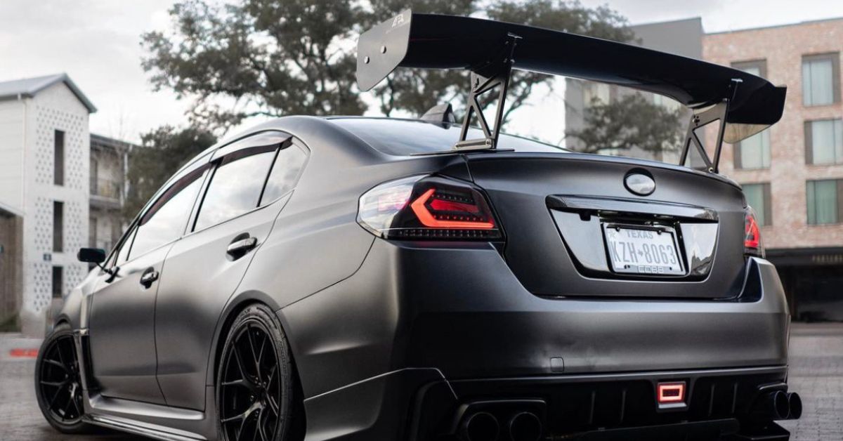 Choosing Spoilers and Wings for WRX Handling