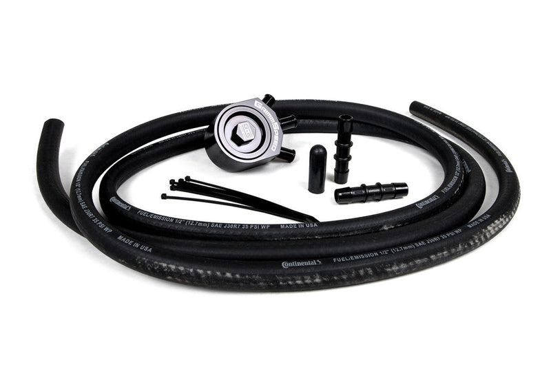 GrimmSpeed Black Air Oil Separator 2008-2014 WRX