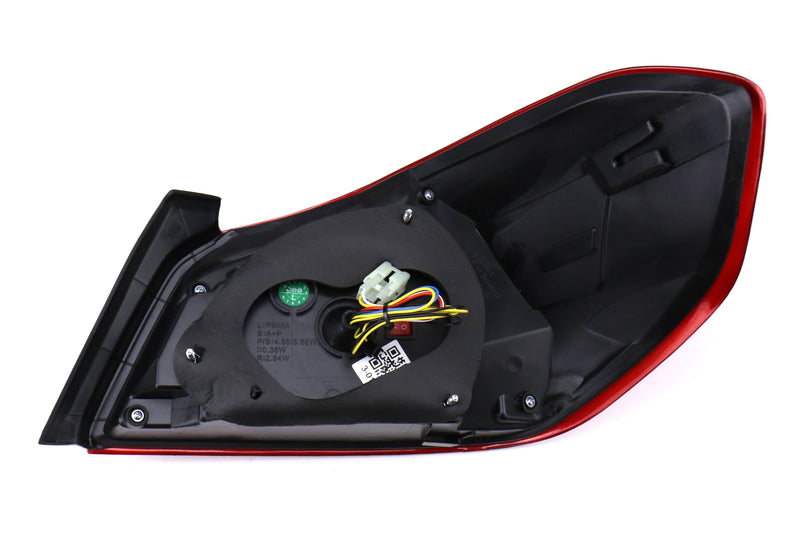 MSP TR Style Sequential Red Bar Tail Lights Red Lens 2015-2021 WRX / 2015-2021 STI