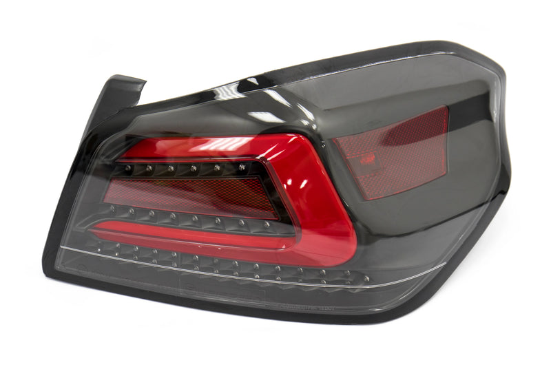 MSP TR Style Sequential Red Bar Tail Lights Clear Lens 2015-2021 WRX / 2015-2021 STI