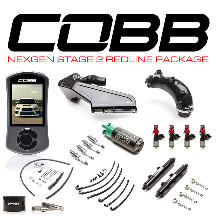 COBB Tuning Nexgen Stage 2 Redline Carbon Fiber Power Package 2015-2021 STI