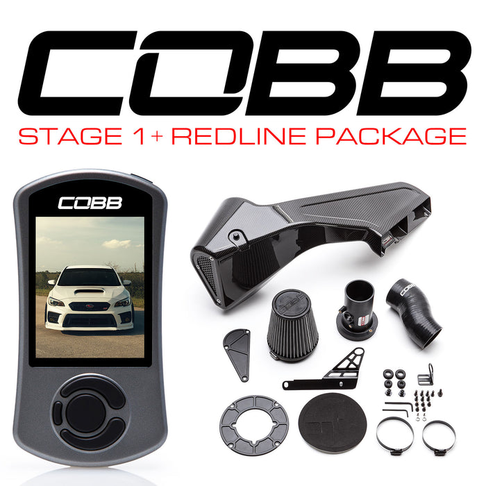 COBB Tuning Stage 1+ Redline Carbon Fiber Power Package 2015-2021 STI