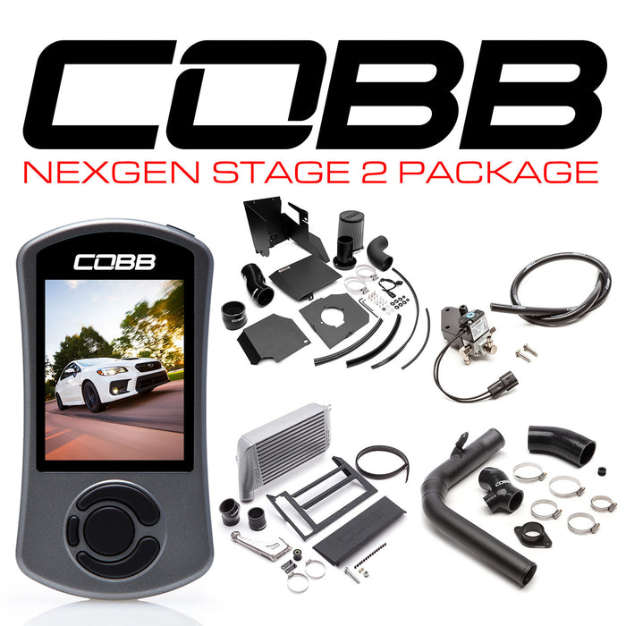 COBB Tuning Silver NexGen SF Stage 2 Power Package 2015-2021 WRX