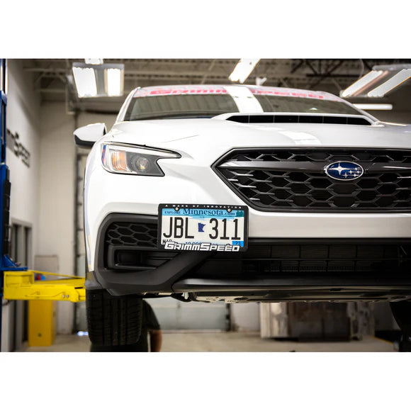 GrimmSpeed License Plate Relocation Kit 2018-2026 WRX / 2018-2021 STI