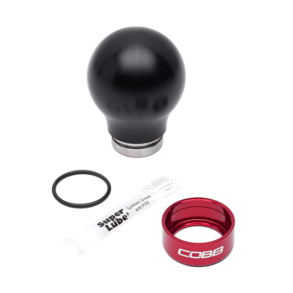 COBB Tuning Black w/ Red Ring 6-Speed Knob 2015-2026 WRX / 2004-2021 STI