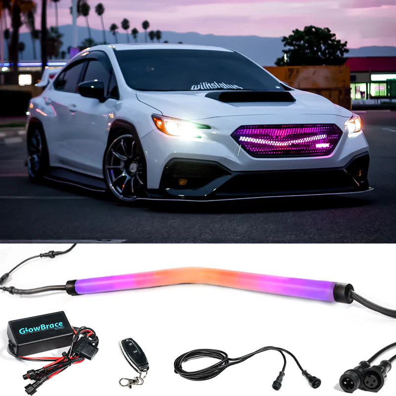 IcyAero GlowBrace Front Brace Bar 2022-2026 WRX