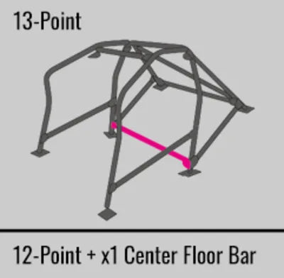 Cusco Gloss Black Roll Cage 2015-2021 WRX/STI