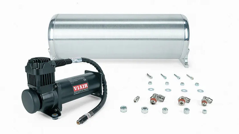 Air Lift 18in FLO Tank w/ Viair 444c Black Compressor