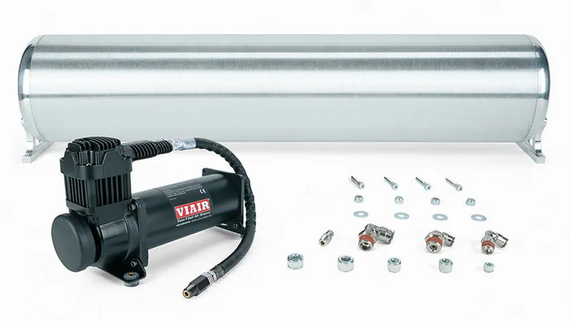 Air Lift 28in FLO Tank w/ Viair 444c Black Compressor
