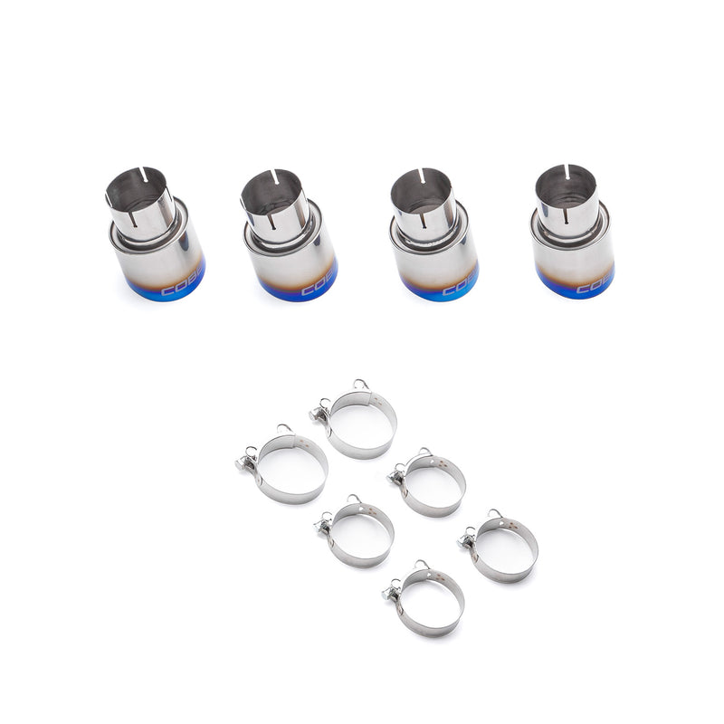 COBB Tuning Blued Titanium Tip Kit 2011+ WRX / 2011-2021 STI