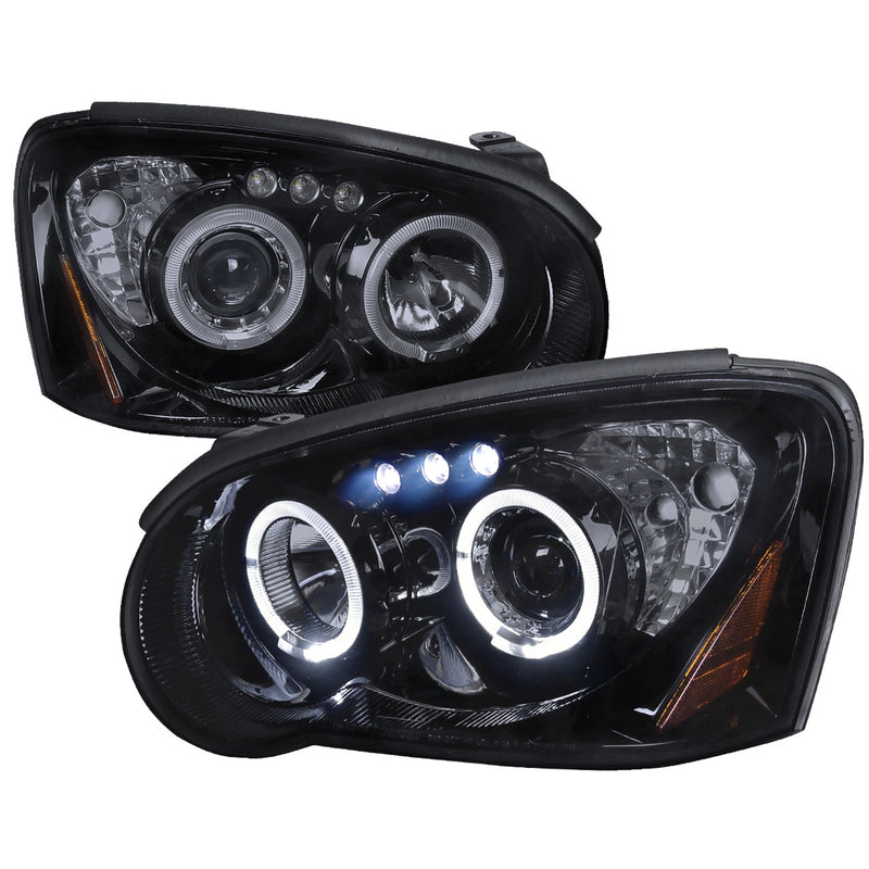 Spec-D Tuning Halo Style LED Headlights 2004-2005 WRX/STI