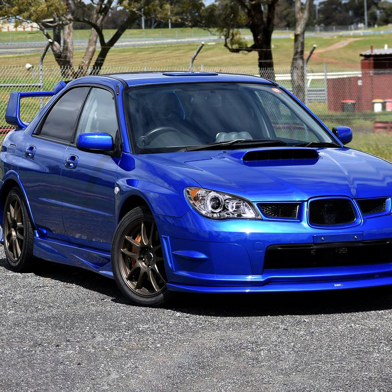 Spec-D Tuning LED Headlights Clear Housing w/ Clear Lens 2006-2007 WRX / 2006-2007 STI