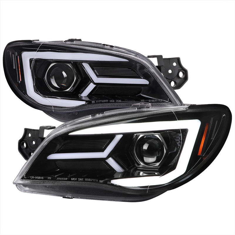 Spec-D Tuning V2 Sequential LED Headlights 2006-2007 WRX/STI