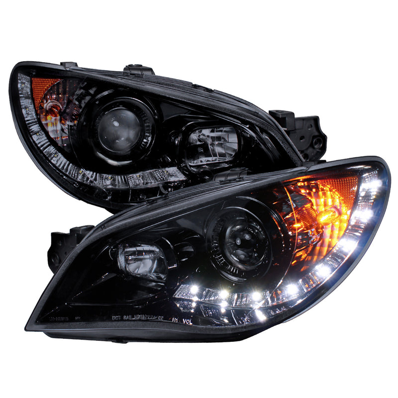 Spec-D Tuning LED Headlights 2006-2007 WRX/STI