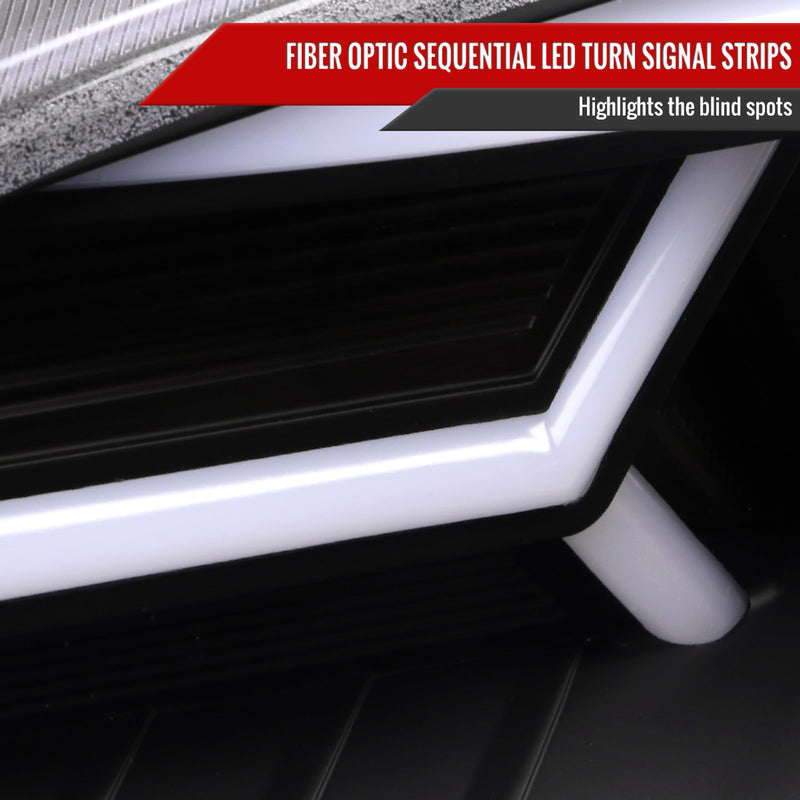 Spec-D Tuning V2 Sequential LED Headlights 2006-2007 WRX/STI