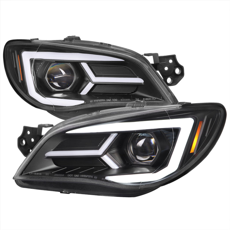 Spec-D Tuning V2 Sequential LED Headlights 2006-2007 WRX/STI