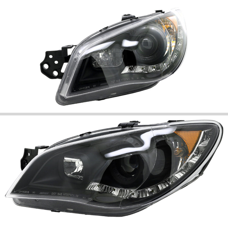 Spec-D Tuning LED Headlights 2006-2007 WRX/STI