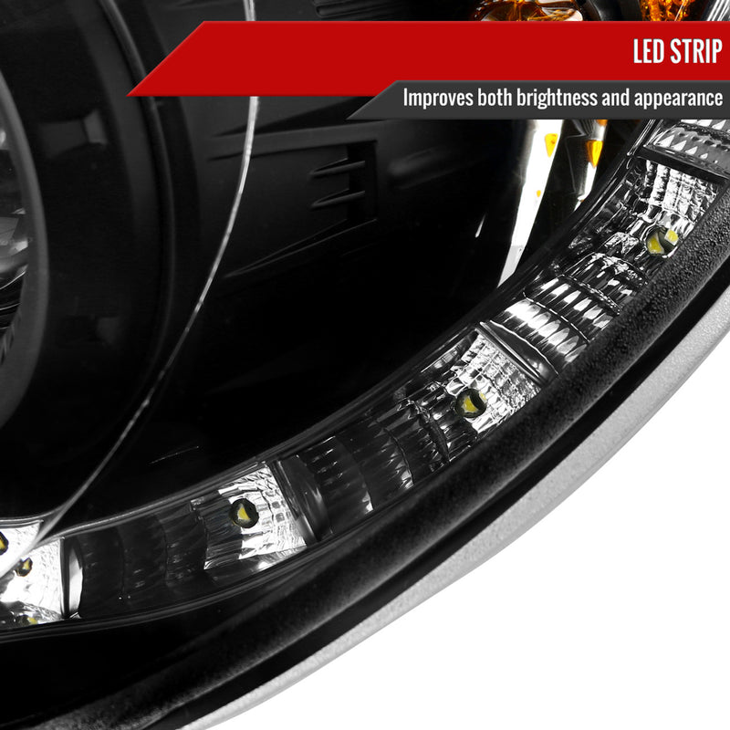 Spec-D Tuning LED Headlights 2006-2007 WRX/STI