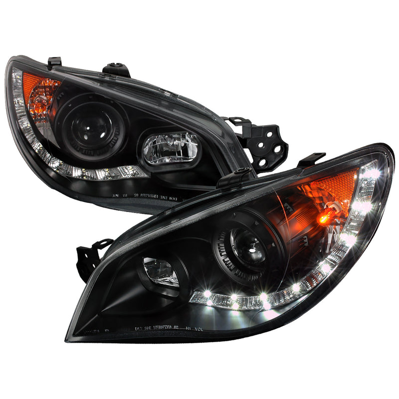 Spec-D Tuning LED Headlights 2006-2007 WRX/STI