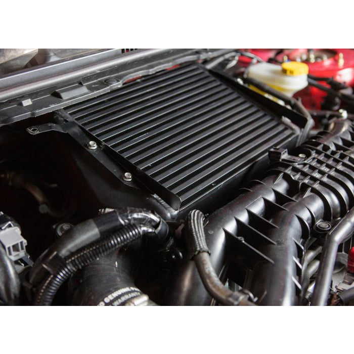 Mishimoto Black Street Performance Top Mount Intercooler 2015-2021 WRX