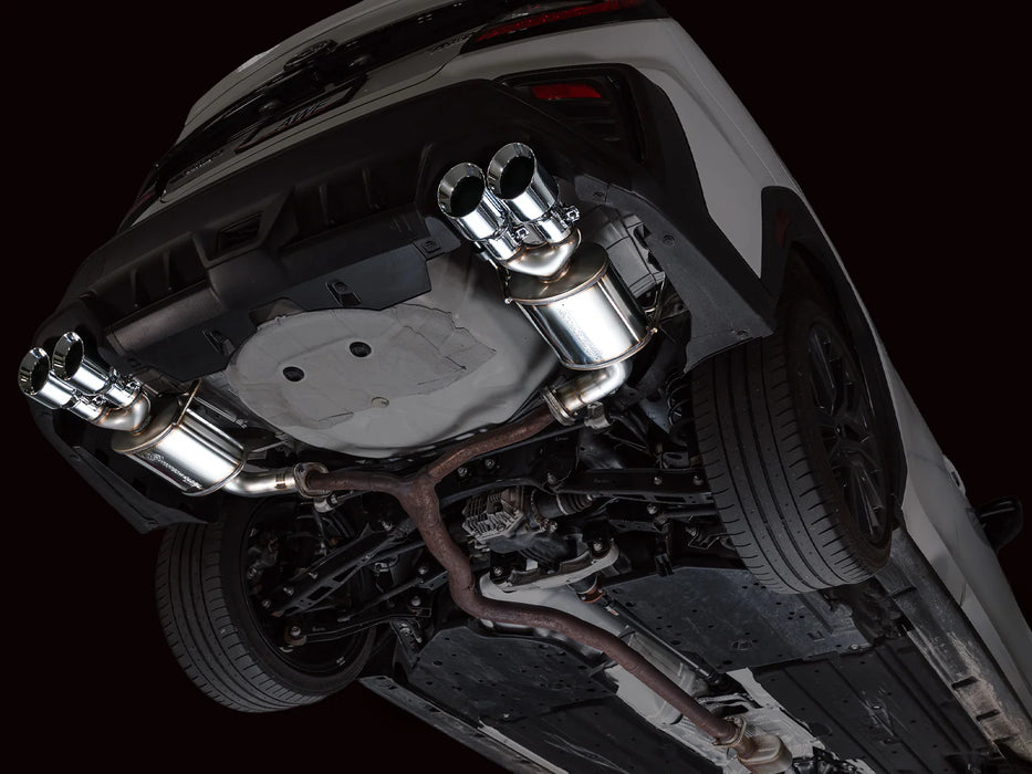 AWE Touring Edition Axleback Exhaust w/ Chrome Silver Tips 2022+ WRX