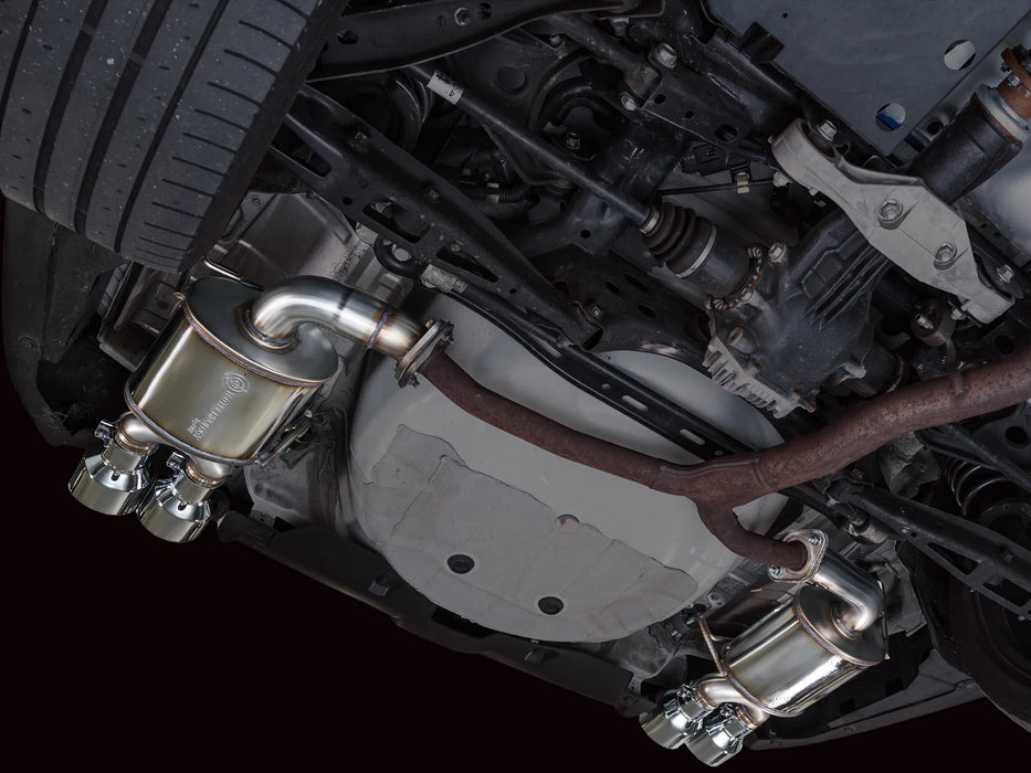AWE Touring Edition Axleback Exhaust w/ Chrome Silver Tips 2022+ WRX