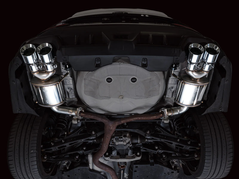 AWE Touring Edition Axleback Exhaust w/ Chrome Silver Tips 2022+ WRX