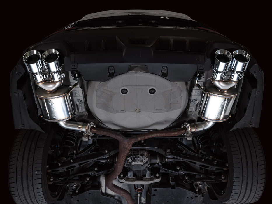 AWE Touring Edition Axleback Exhaust w/ Chrome Silver Tips 2022+ WRX