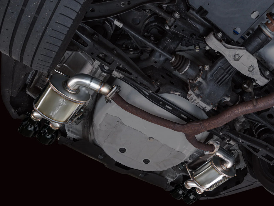 AWE Touring Edition Axleback Exhaust w/ Diamond Black Tips 2022+ WRX