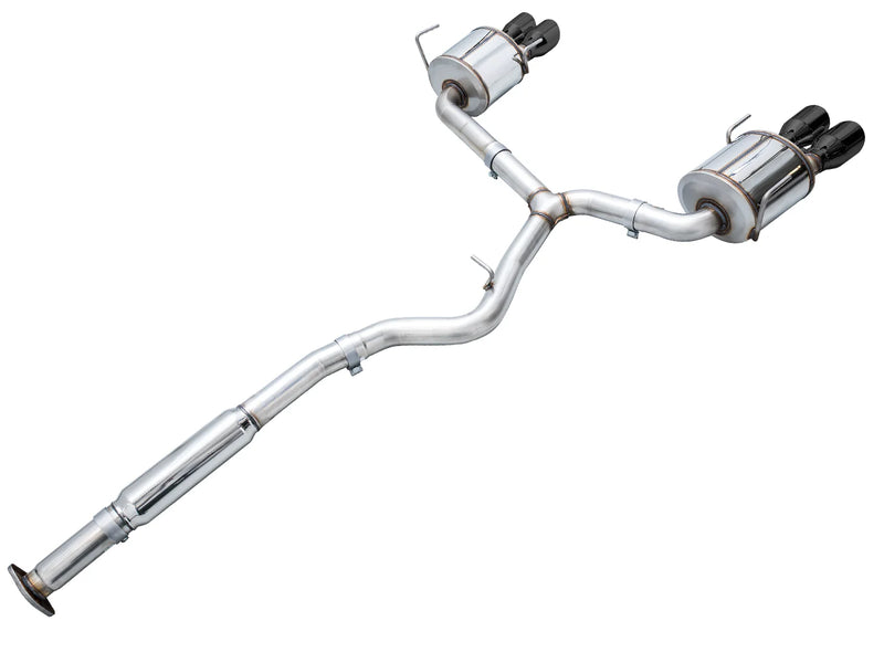 AWE Touring Edition Catback Exhaust w/ Diamond Black Tips 2022-2026 WRX