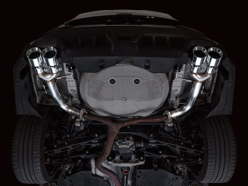 AWE Track Edition Axleback Exhaust w/ Chrome Silver Tips 2022+ WRX