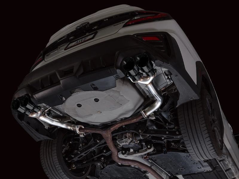 AWE Track Edition Axleback Exhaust w/ Diamond Black Tips 2022+ WRX