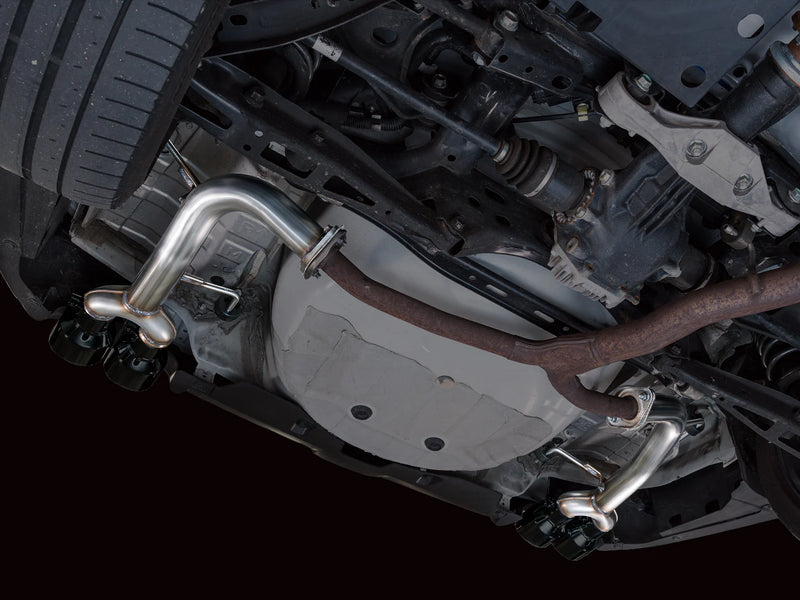 AWE Track Edition Axleback Exhaust w/ Diamond Black Tips 2022+ WRX