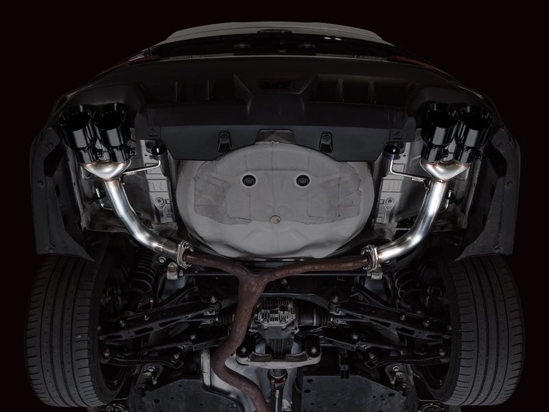 AWE Track Edition Axleback Exhaust w/ Diamond Black Tips 2022+ WRX