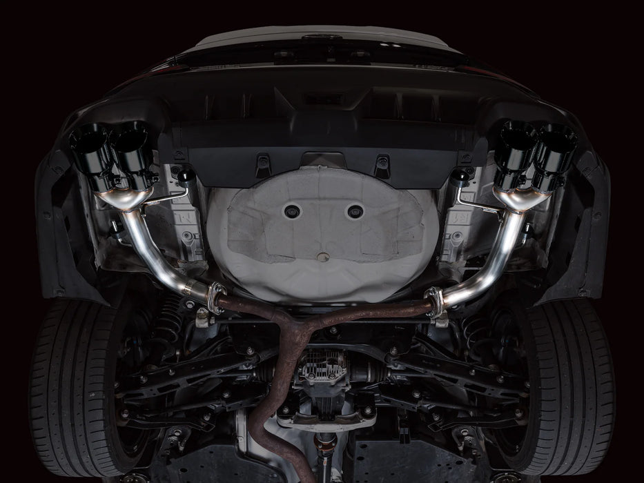 AWE Track Edition Axleback Exhaust w/ Diamond Black Tips 2022+ WRX