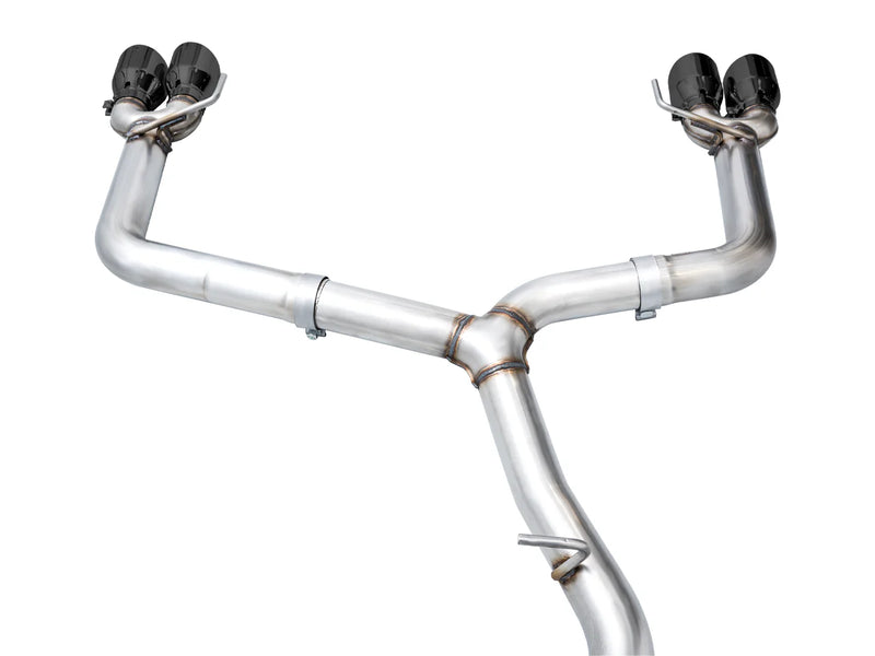 AWE Track Edition Catback Exhaust w/ Diamond Black Tips 2022-2026 WRX