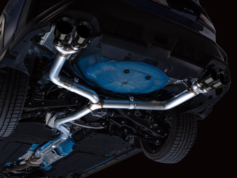 AWE Track Edition Catback Exhaust w/ Diamond Black Tips 2022-2026 WRX