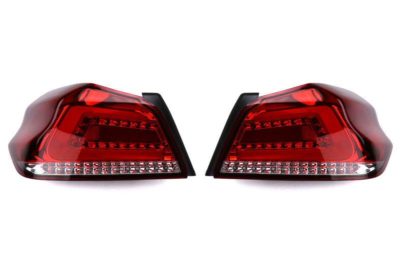 MSP TR Style Sequential Red Bar Tail Lights Red Lens 2015-2021 WRX / 2015-2021 STI