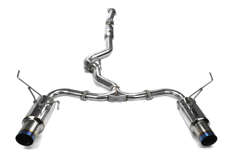 Invidia N1 Burnt Tip Dual Catback Exhaust 2015-2021 WRX/STI