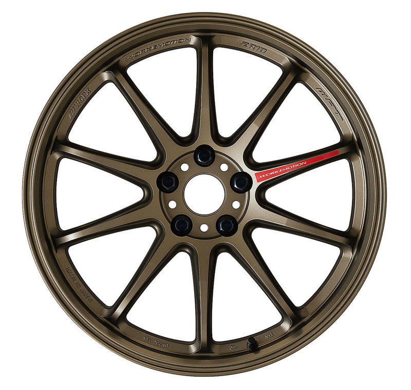 Work Emotion ZR10 Matte Bronze 19x9.5 +38 5x114.3