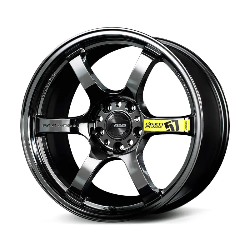 Rays Gram Lights 57DR Black Metal Coat 18x9.5 +38 5x114.3