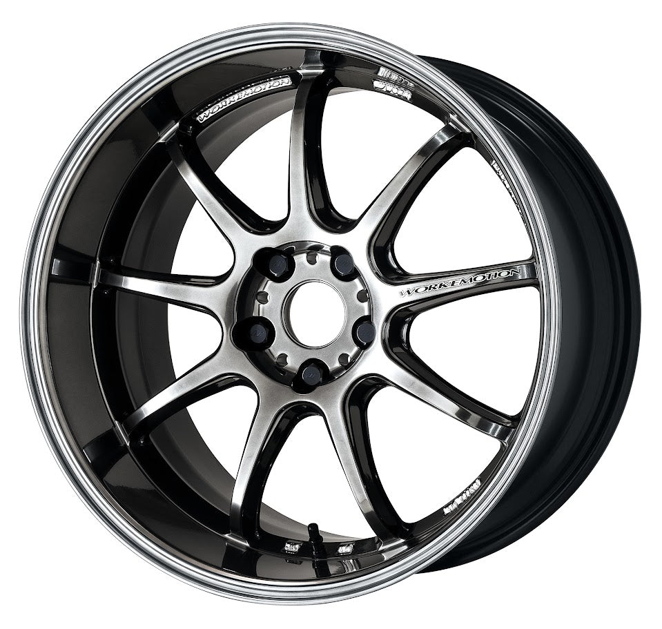 Work Emotion D9R Glim Black 18x9.5 +38 5x114.3 — WRXDaily