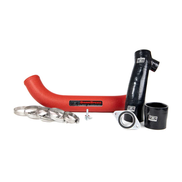 GrimmSpeed Red Charge Pipe Kit 2015-2021 WRX