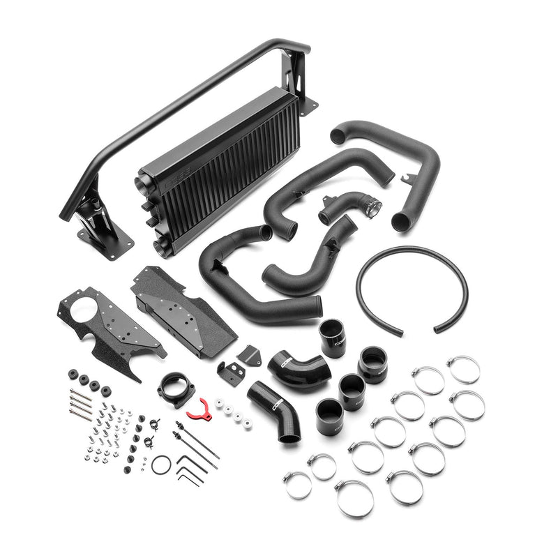 COBB Black Front Mount Intercooler + Matte Redline Intake Package 2022-2026 WRX