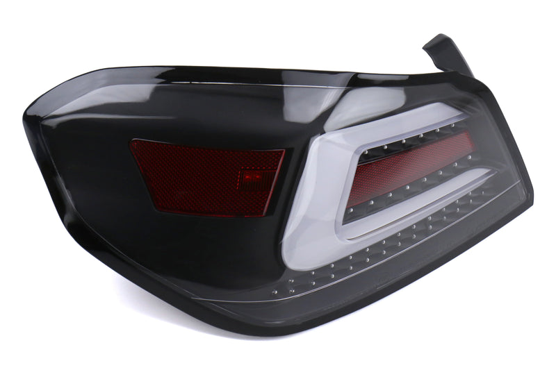 MSP TR Style Sequential White Bar Tail Lights Clear Lens 2015-2021 WRX / 2015-2021 STI