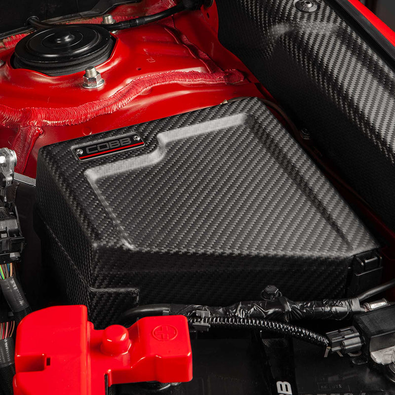 COBB Tuning Driver Side Redline Matte Carbon Fiber Fuse Cover 2022+ WRX