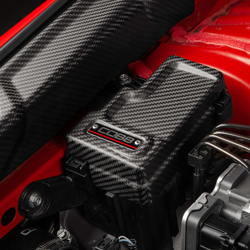 COBB Tuning Passenger Side Redline Matte Carbon Fiber Fuse Cover 2022+ WRX