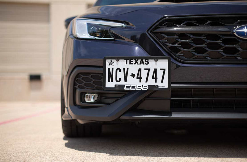 COBB Tuning License Plate Relocation Mount 2015-2026 WRX / 2015-2021 STI