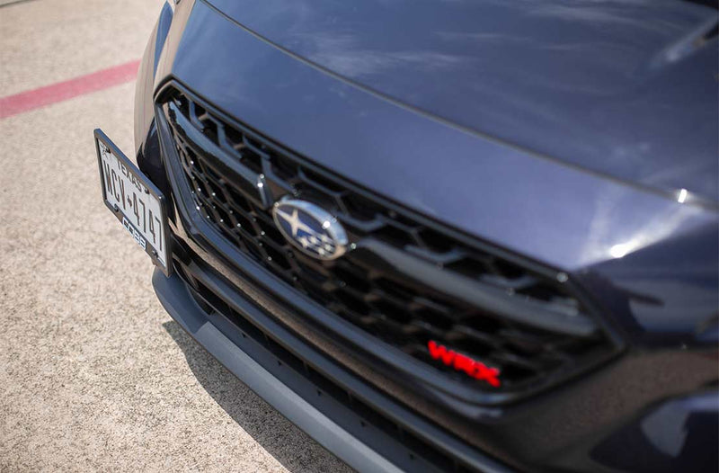 COBB Tuning License Plate Relocation Mount 2015-2026 WRX / 2015-2021 STI