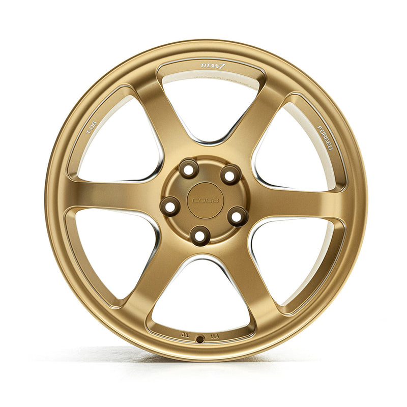 COBB TUNING TITAN7 T-D6 CYBER GOLD 18x9.5+40 5x114.3